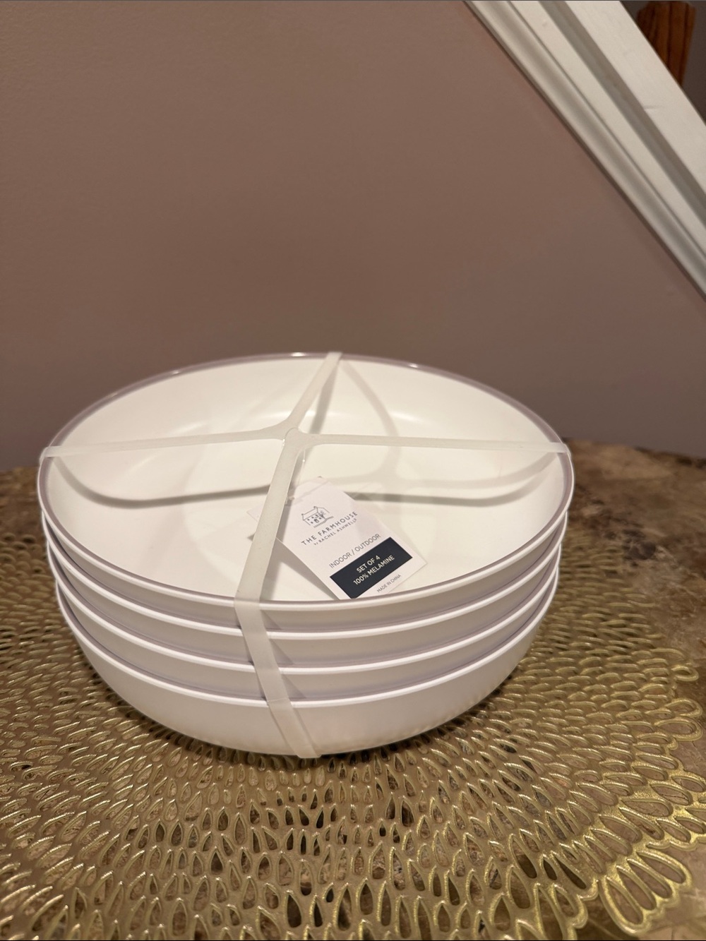 The Farmhouse by Rachel Ashwell Melamine Serving Bowls - Set of 4
